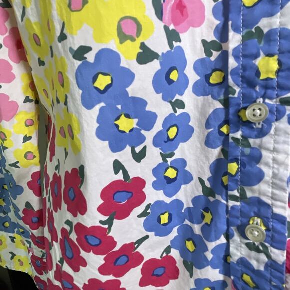 Talbots Floral Button Down Small - Picture 5 of 5